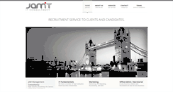 Desktop Screenshot of jam-management.com